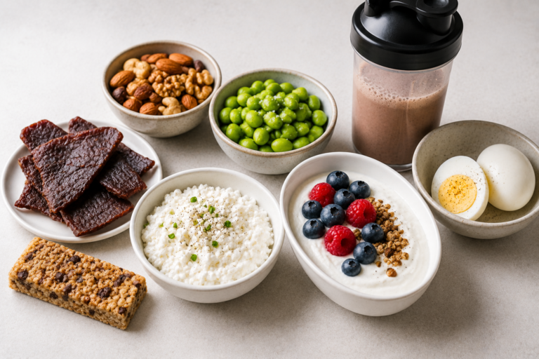 High-Protein Snack Ideas: Easy & Healthy