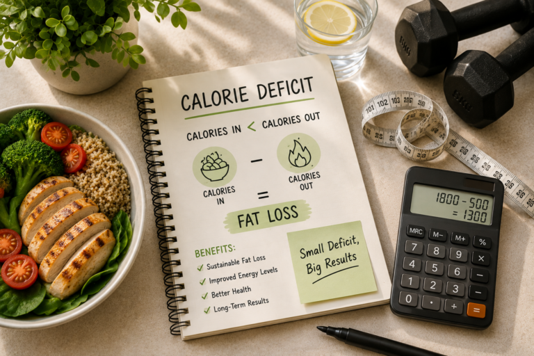 How to Create a Calorie Deficit for Fat Loss